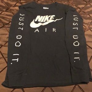 Nike long sleeve athletic cut tee